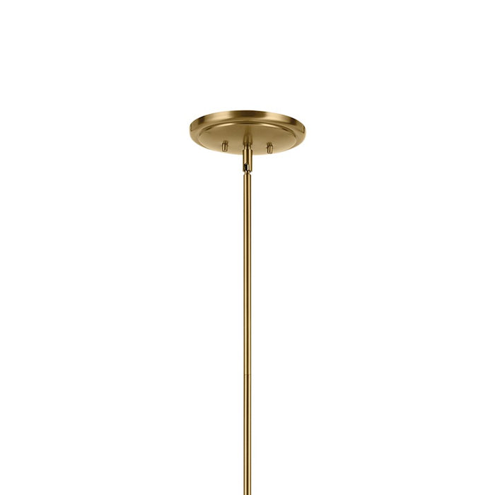 Kichler Pallas 8 Light Round 16.75" Chandelier 1 Tier Large, Brass