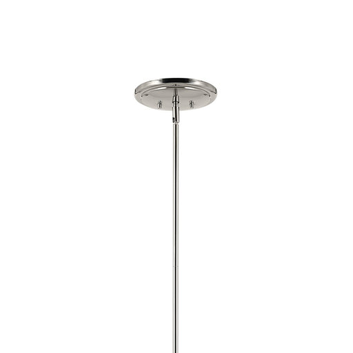 Kichler Pallas 8 Light Round 16.75" Chandelier 1 Tier Large, Nickel