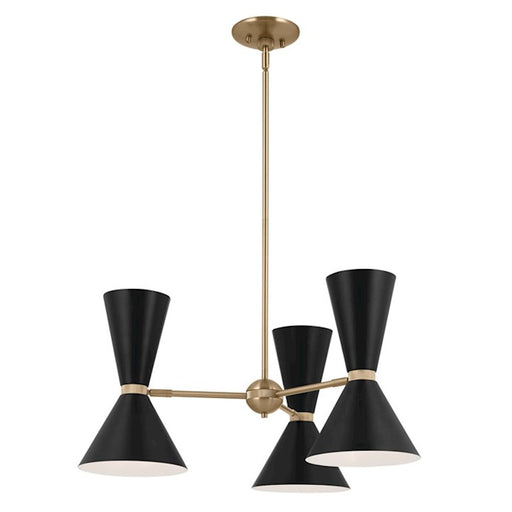 Kichler Phix Chandelier, Champagne Bronze