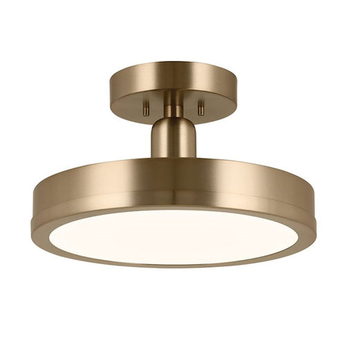 Kichler Riu 14" 1 Light LED Semi-Flush Mount