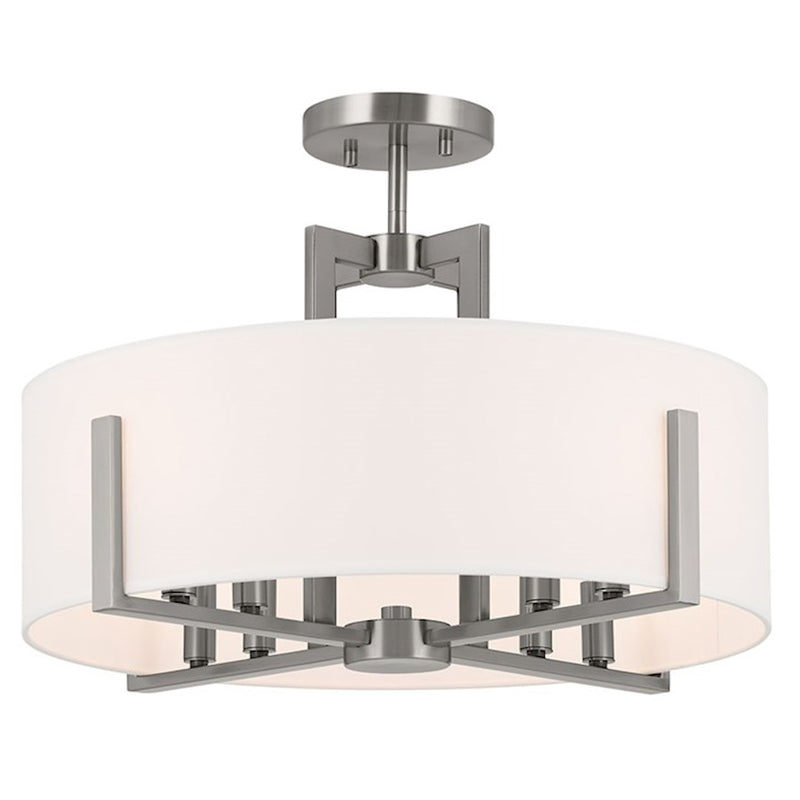 Kichler Malen 20" 8 Light Semi-Flush Mount