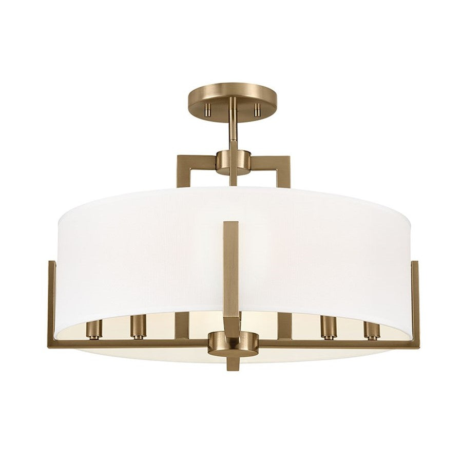 Kichler Malen 20" 8 Light Semi-Flush Mount
