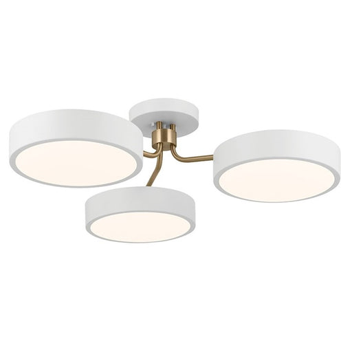 Kichler Sago 40" 3 Light Semi Flush Mount