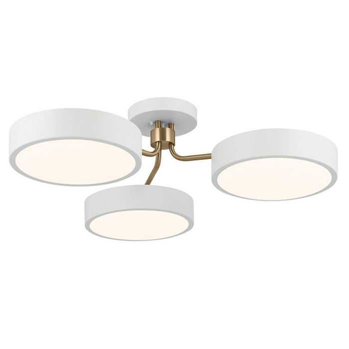 Kichler Sago 40" 3 Light Semi Flush Mount