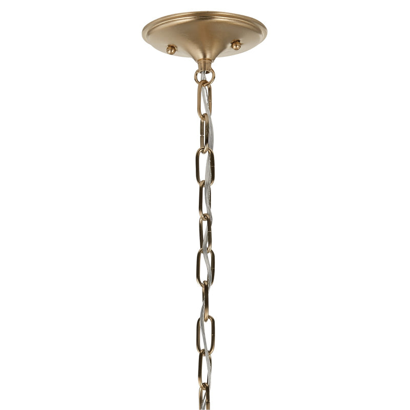 Kichler Delarosa 24in 1-Light Pendant | Traditional Greige Steel Dome Shade | Kitchen Island & Dining Room | 24 x 24 x 12.75 in | Model 52637GRG