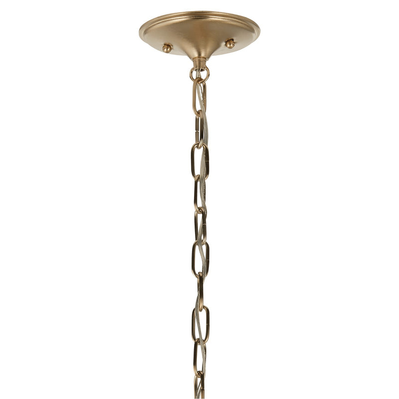 Kichler Delarosa 24in 1-Light Pendant | Traditional Greige Steel Dome Shade | Kitchen Island & Dining Room | 24 x 24 x 12.25 in | Model 52638GRG