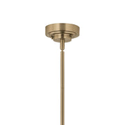 Kichler Sycara 8-Light Chandelier | Champagne Bronze Steel & Clear Crystal | Dry Rated Dining Room & Living Room | 20 in H | Model 52668CPZ