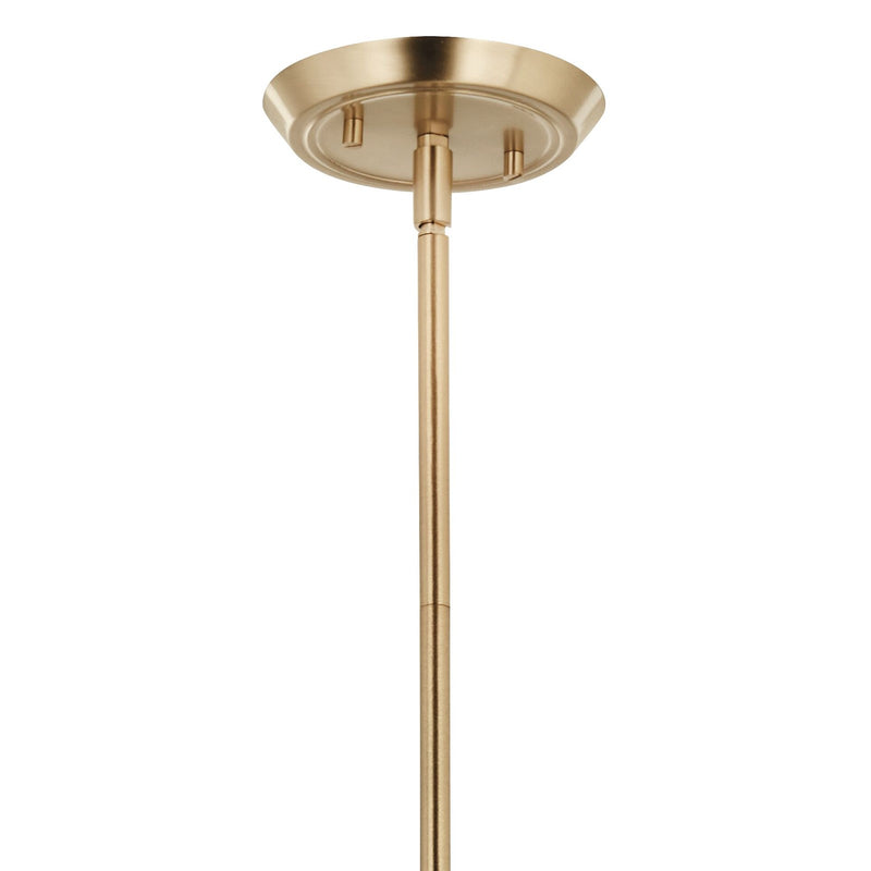 Kichler Alvaro 19in 5-Light Chandelier | Champagne Bronze Steel | Dining Room & Living Room | 19.25 in H | Model 52689CPZ