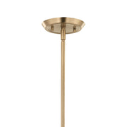 Kichler Alvaro 45in 8-Light Linear Chandelier | Modern Champagne Bronze Steel | Dining Room & Great Room | 45.5 x 11.5 x 24.25 in | Model 52693CPZ