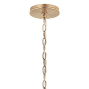 Kichler Malene 18in 6-Light Chandelier | Champagne Bronze Steel | Dining Room & Living Room | H 17.75 in | Model 52695CPZ