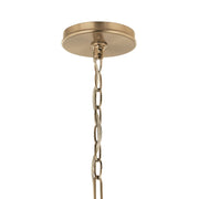 Kichler Malene 25in 8-Light Chandelier | Champagne Bronze Steel | Dining Room & Living Room | 25 in H | Model 52697CPZ