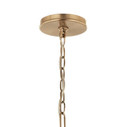 Kichler Malene 25in 8-Light Chandelier | Champagne Bronze Steel | Dining Room & Living Room | 25 in H | Model 52697CPZ