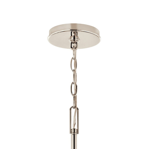 Kichler Malene 8 Light Chandelier Foyer, Polished Nickel