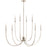 Kichler Malene 8 Light Chandelier Foyer, Polished Nickel