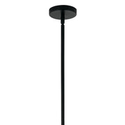 Kichler Silvarious 26in 16-Light Chandelier | Black Steel and Clear Crackle Glass | Dining Room & Living Room | 26 in H | Model 52702BK