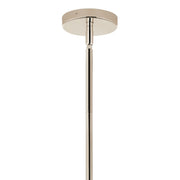 Kichler Silvarious 26in 16-Light Chandelier/Semi-Flush | Polished Nickel Clear Glass | Dining Room & Living Room | H 26 in | Model 52702PNCLR