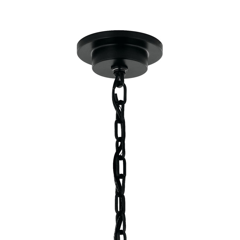 Kichler Carrick 18 Light Large 2 Tier Chandelier, Black