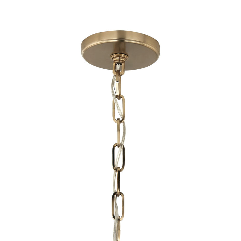 Kichler Etcher 17in 2-Light Cone Pendant | Traditional Black Steel & Clear Satin Glass | Kitchen Island & Dining Room | 22.5in H | Model 52711BK