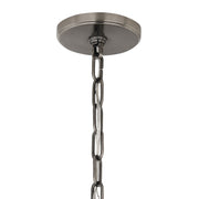 Kichler Etcher 22in 2-Light Cone Pendant | Classic Pewter and Clear Satin Etched Glass | Kitchen Island & Dining Room | 22 in H | Model 52711CLP