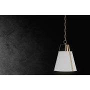 Kichler Etcher 17in 2-Light Pendant | Updated Traditional White and Clear Satin Etched Glass | Kitchen Island & Dining Room | 17 in | Model 52711WH
