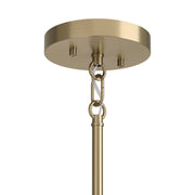 Kichler Madden 17in 5-Light Chandelier | Modern Champagne Bronze Steel | Dining Room & Living Room | 17 in H | Model 52717CPZ