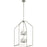Kichler Madden 8 Light 20" Foyer Pendants, Brushed Nickel - 52723NI