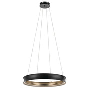 Kichler Larousse 29.5" LED Chandelier/Pendant, Black - 52746BKLED
