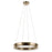 Kichler Larousse 29.5" LED Round Chandelier, Champagne Bronze - 52746CPZLED