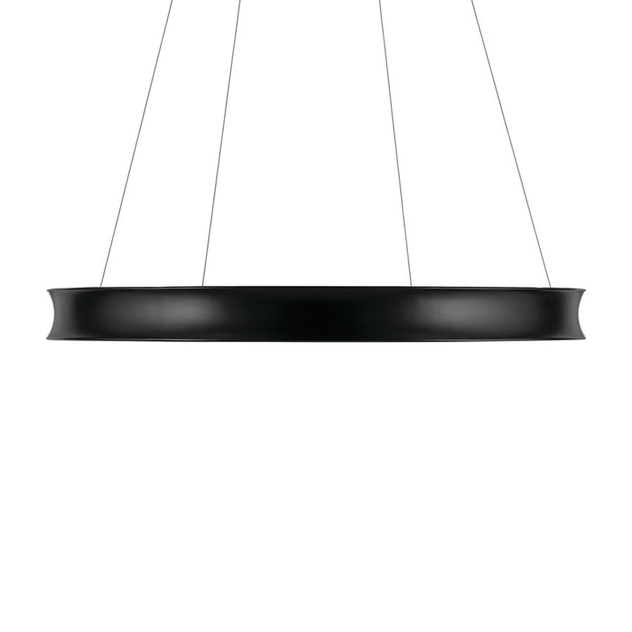 Kichler Larousse 39.5" LED Chandelier/Pendant, Black