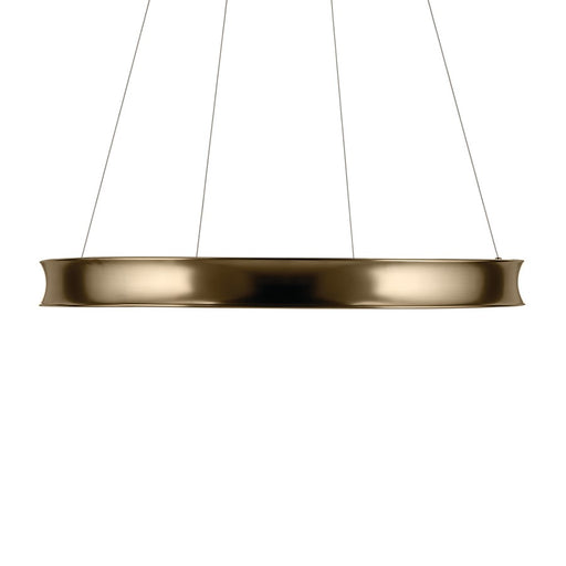 Kichler Larousse 39.5" LED Chandelier/Pendant, Champagne Bronze