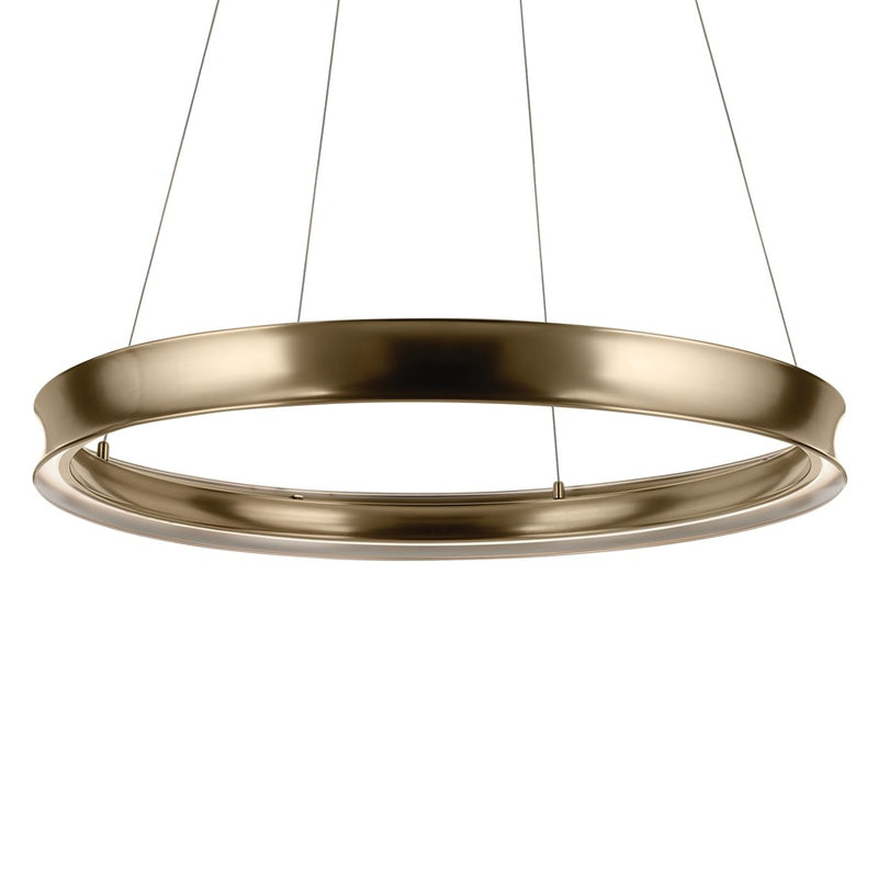 Kichler Larousse 39.5" LED Chandelier/Pendant, Champagne Bronze