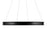 Kichler Larousse 49.5" LED Chandelier/Penadant, Black