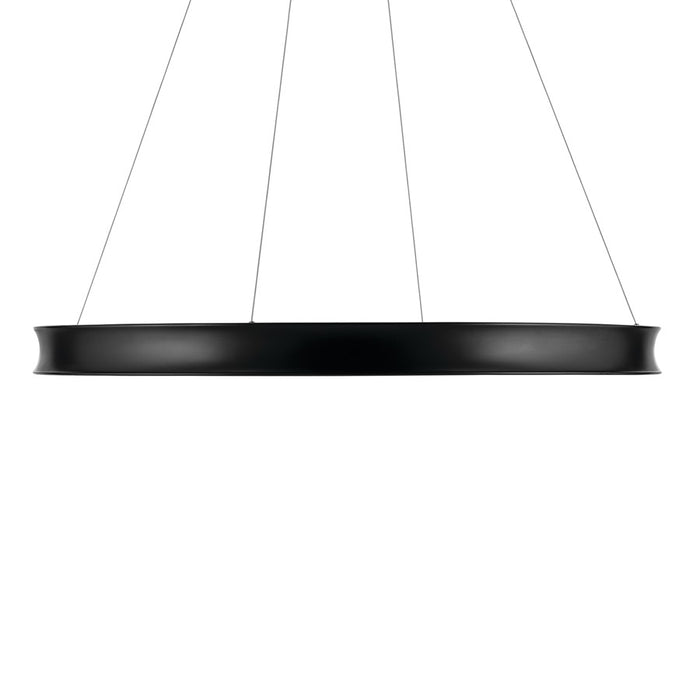 Kichler Larousse 49.5" LED Chandelier/Penadant, Black
