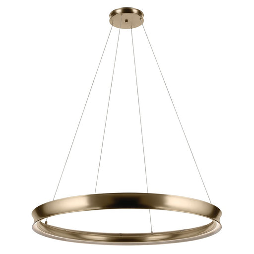 Kichler Larousse 49.5" LED Chandelier/Pendant, Champagne Bronze - 52748CPZLED