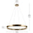 Kichler Larousse 49.5" LED Chandelier/Pendant, Champagne Bronze