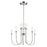 Kichler Moraine 30" LED 10 Light 2-Tier Chandelier, Nickel - 52757PNLED