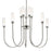 Kichler Moraine 30" LED 10 Light 2-Tier Chandelier, Nickel