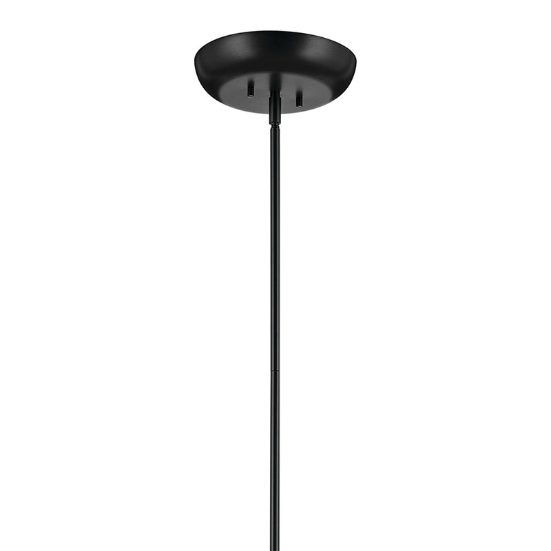 Kichler Moraine 50" LED 12 Light 2-Tier Chandelier, Black