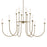 Kichler Moraine 50" LED 12 Light 2-Tier Chandelier, Bronze