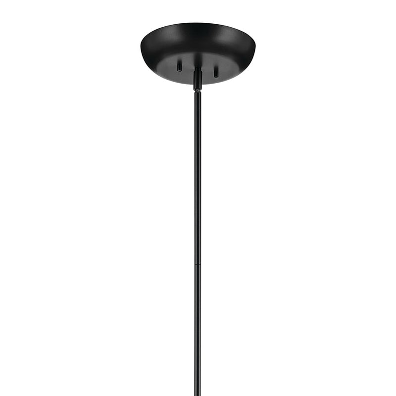 Kichler Moraine 40" LED 12 Light 2-Tier Chandelier, Black