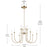 Kichler Moraine 40" LED 12 Light 2-Tier Chandelier, Bronze