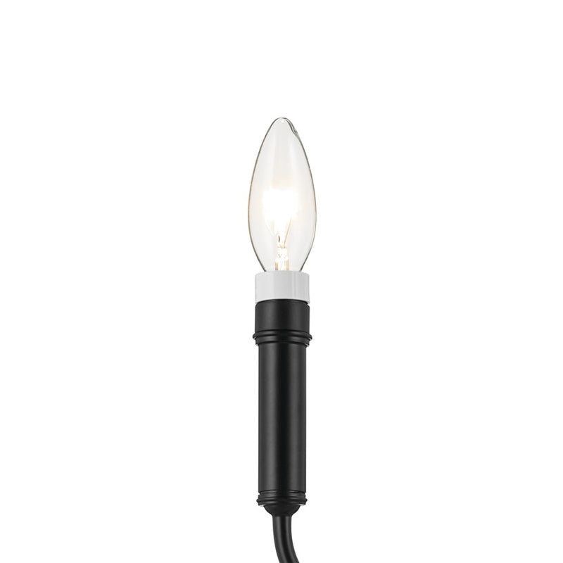 Kichler Eadie 30.75" 4 Light Chandelier, Black