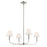 Kichler Eadie 30.75" 4 Light 1 Tier Chandelier, Polished Nickel - 52766PN