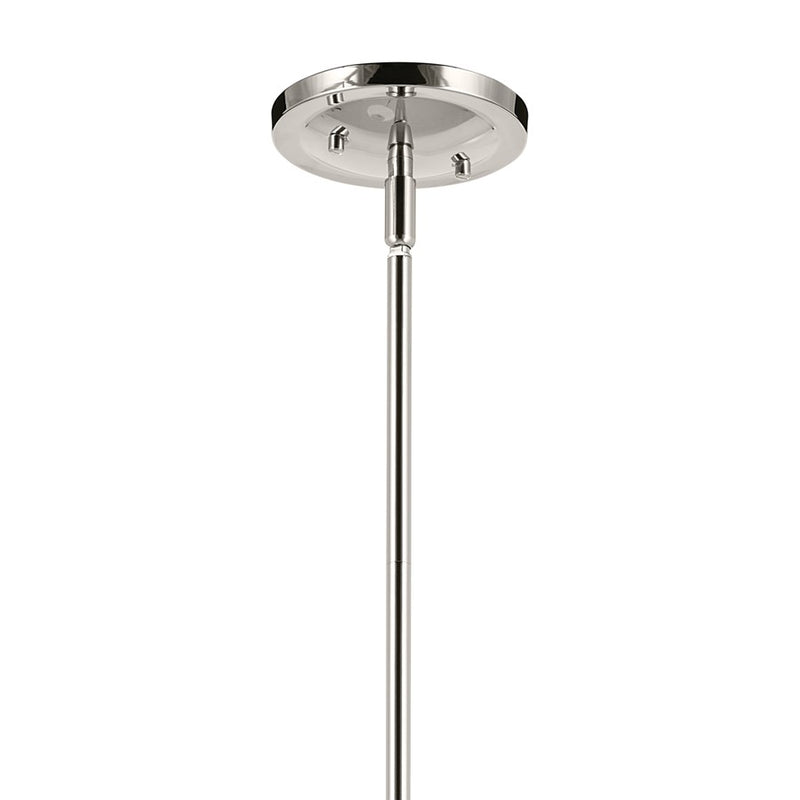 Kichler Eadie 30.75" 4 Light 1 Tier Chandelier, Polished Nickel