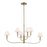 Kichler Eadie 41" 6 Light Chandelier, Champagne Bronze - 52767CPZ
