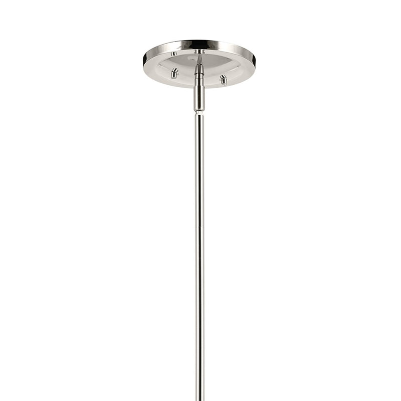 Kichler Eadie 41" 6 Light Chandelier, Polished Nickel
