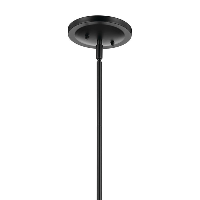 Kichler Eadie 41.25" 8 Light Chandelier, Black
