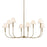 Kichler Eadie 41.25" 8 Light Chandelier, Champagne Bronze