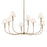 Kichler Eadie 41.25" 8 Light Chandelier, Champagne Bronze
