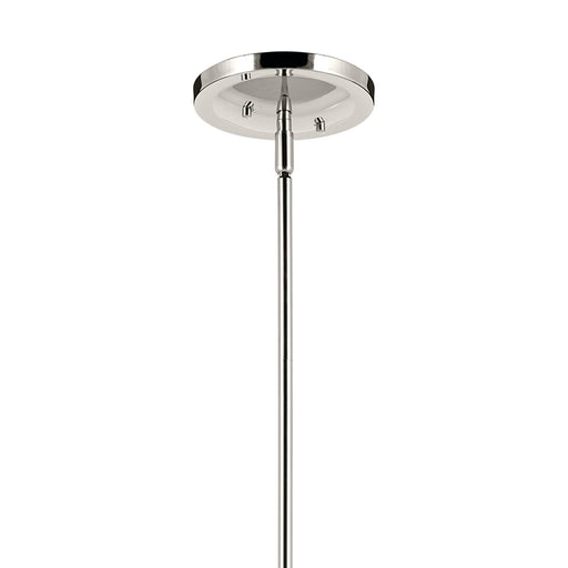 Kichler Eadie 41.25" 8 Light Chandelier, Polished Nickel